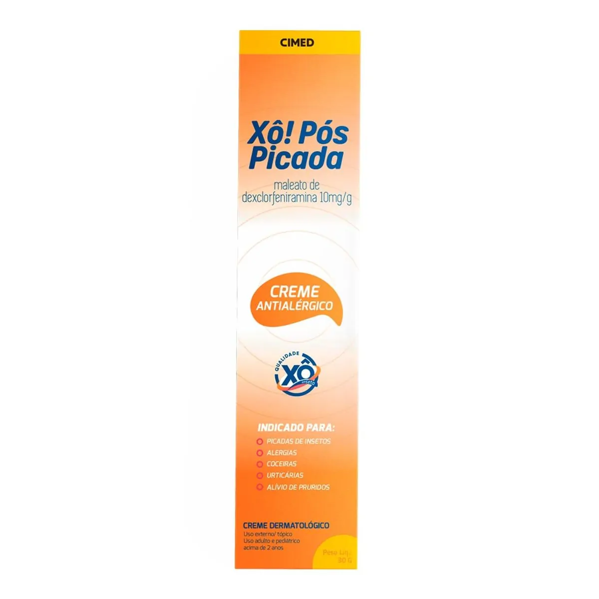 Thumbnail de CREME DERMATOLOGICO XO POS PICADA 10MG/G 30G