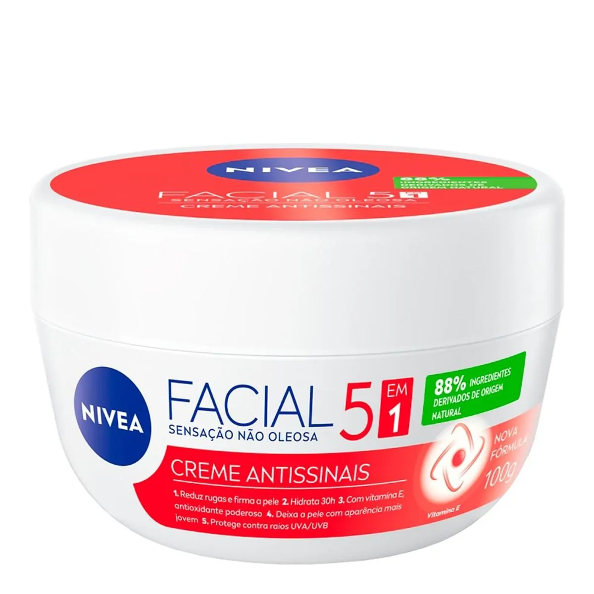 CREME FACIAL NIVEA ANTISSINAIS 100G