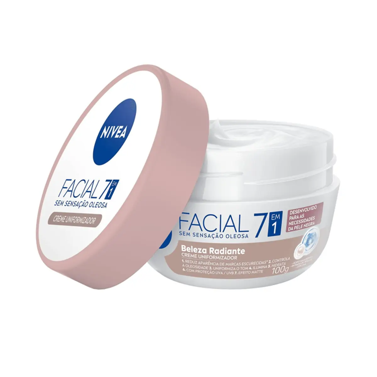 CREME FACIAL NIVEA PELE NEGRA 100G