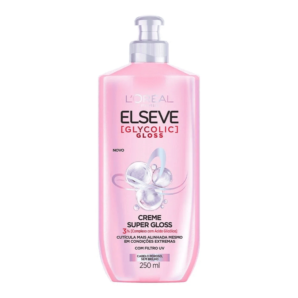 CREME PARA PENTEAR ELSEVE GLYCOLIC GLOSS 250ML