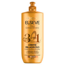 Thumbnail de CREME PARA PENTEAR ELSEVE OLEO EXTRAORDINARIO 3 EM 1 500ML