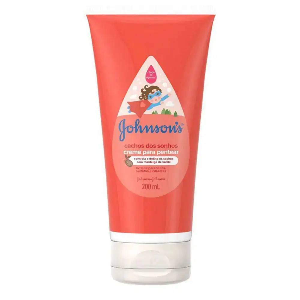 CREME PARA PENTEAR JOHNSONS BABY CACHOS 200ML
