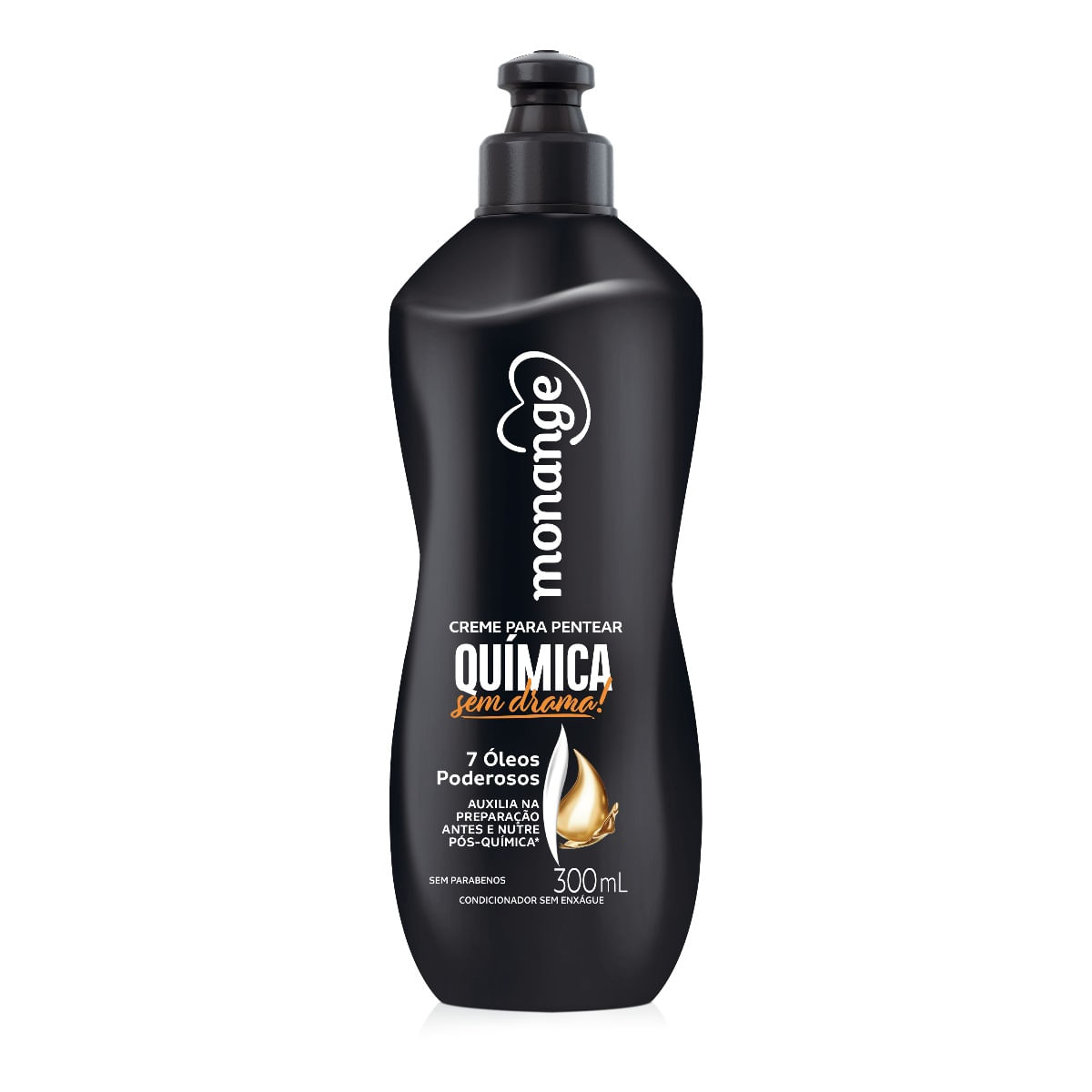 CREME PARA PENTEAR MONANGE QUIMICA 300ML
