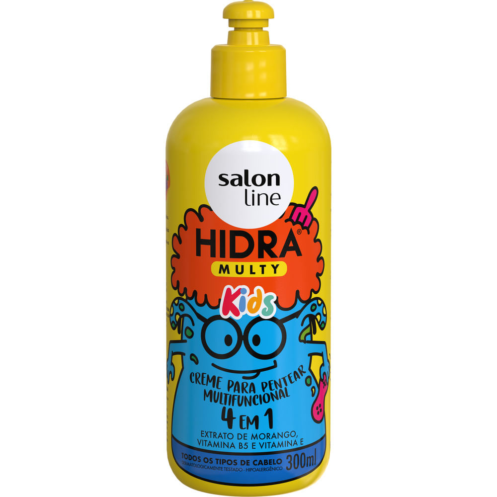 CREME PARA PENTEAR SALON LINE HIDRA MULTIFUNCIONAL KIDS 300ML