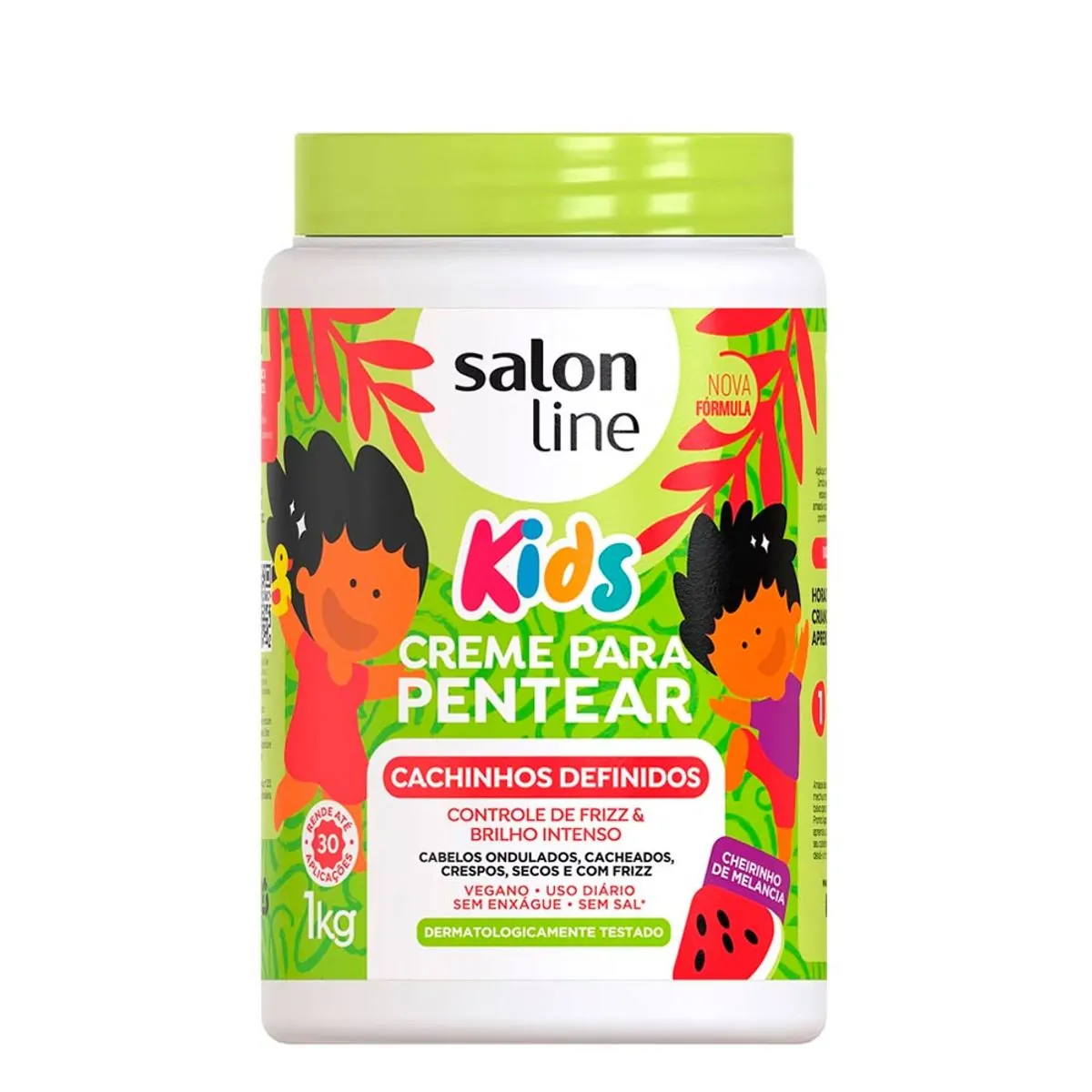 CREME PARA PENTEAR SALON LINE KIDS CACHINHOS DEFINIDOS 1KG