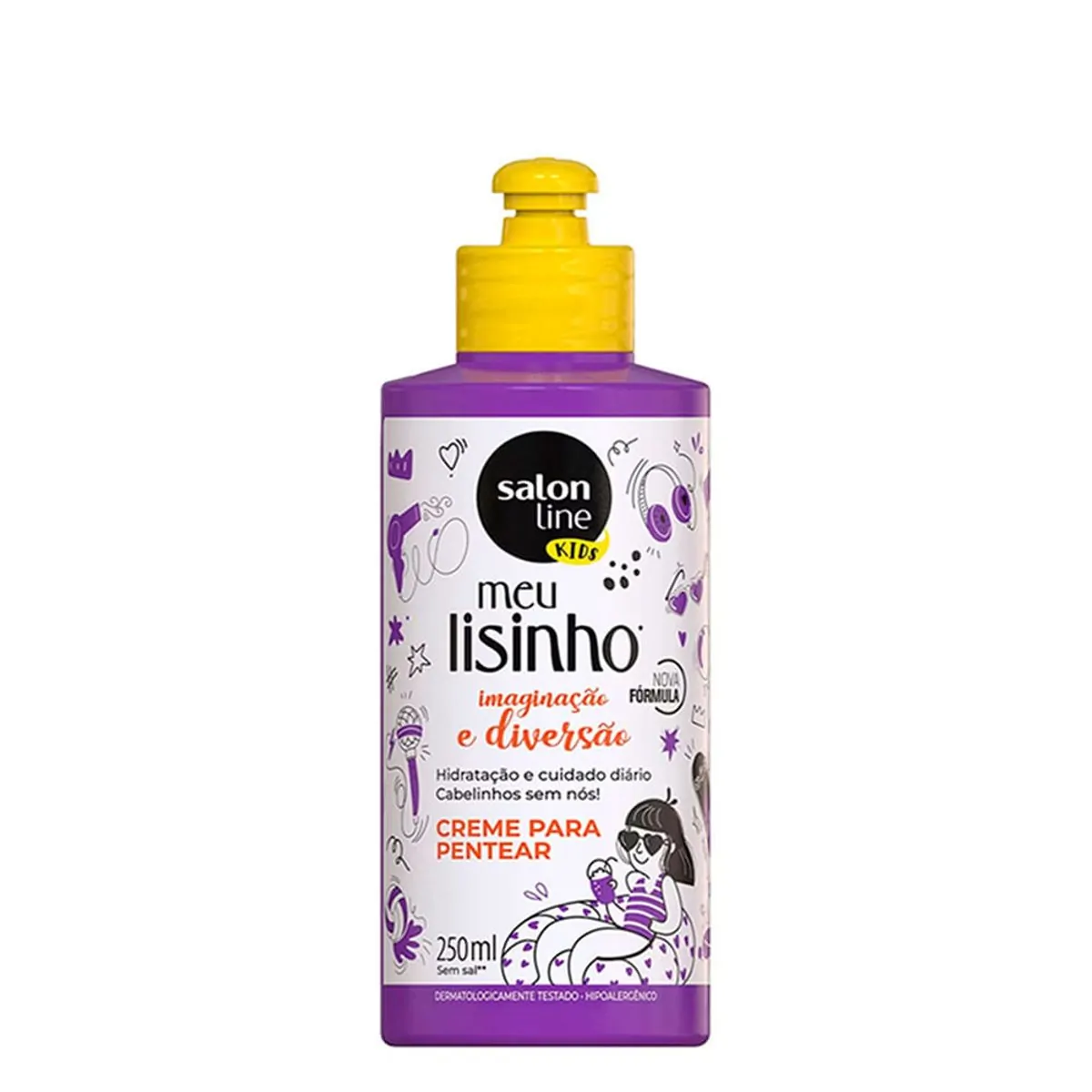 CREME PARA PENTEAR SALON LINE MEU LISINHO KIDS FRUTAS 250ML