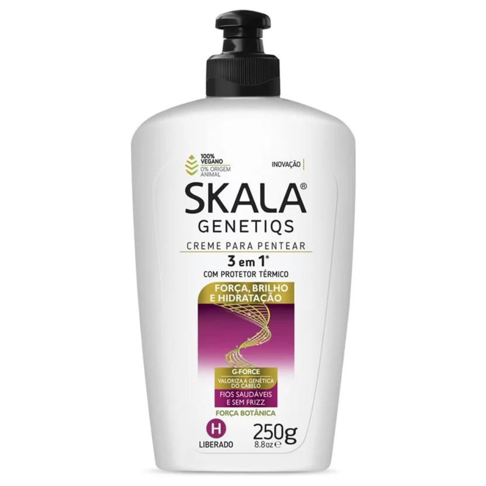 CREME PARA PENTEAR SKALA GENETIQS 250G