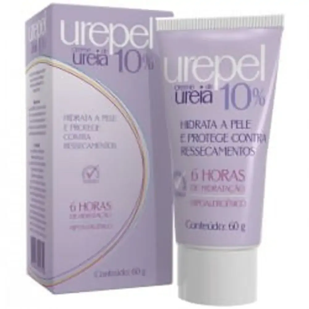 CREME UREPEL 10% UNIAO QUIMICA BISNAGA COM 60G