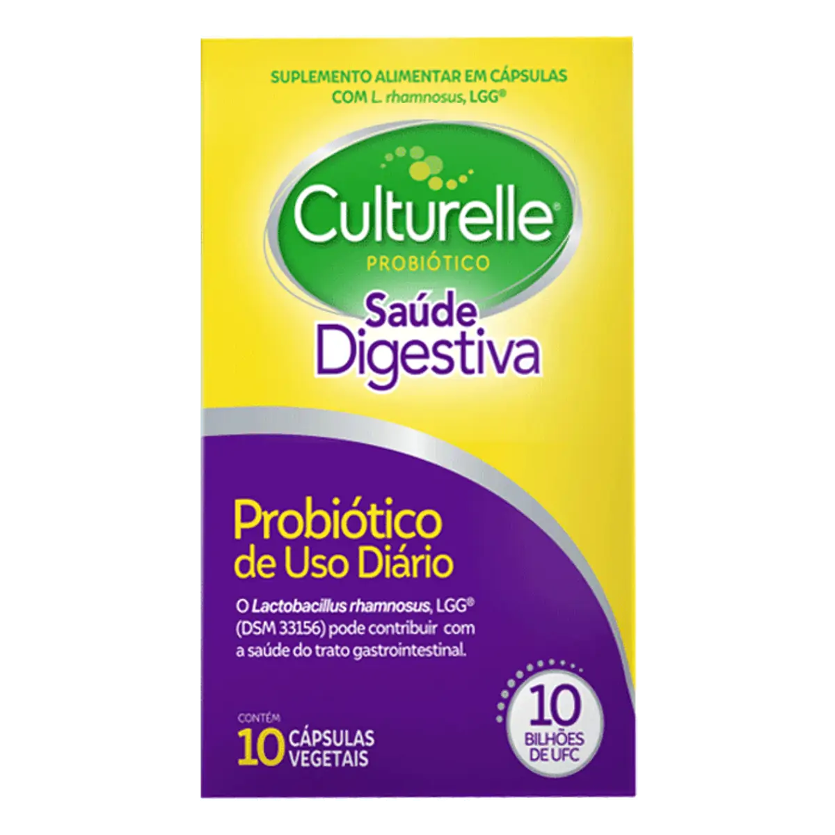CULTURELLE PROBIOTICO CAIXA COM 10 CAPSULAS