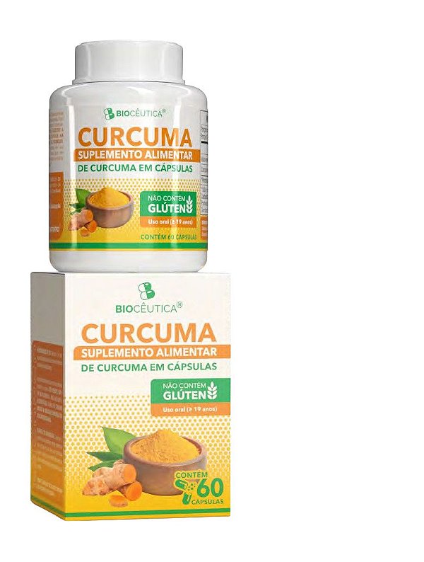 CURCUMA BIOCEUTICA COM 60 CAPSULAS
