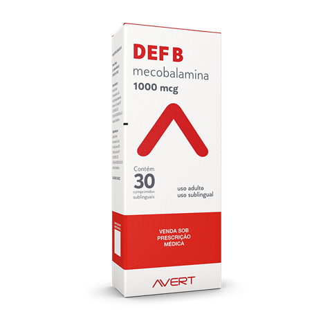 DEF B 1000MCG CAIXA COM 30 COMPRIMIDOS
