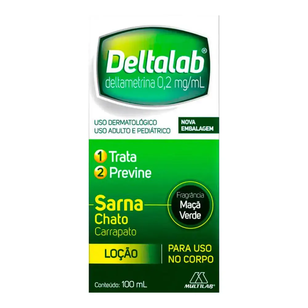 DELTALAB 0,2MG LOCAO FRASCO COM 100ML