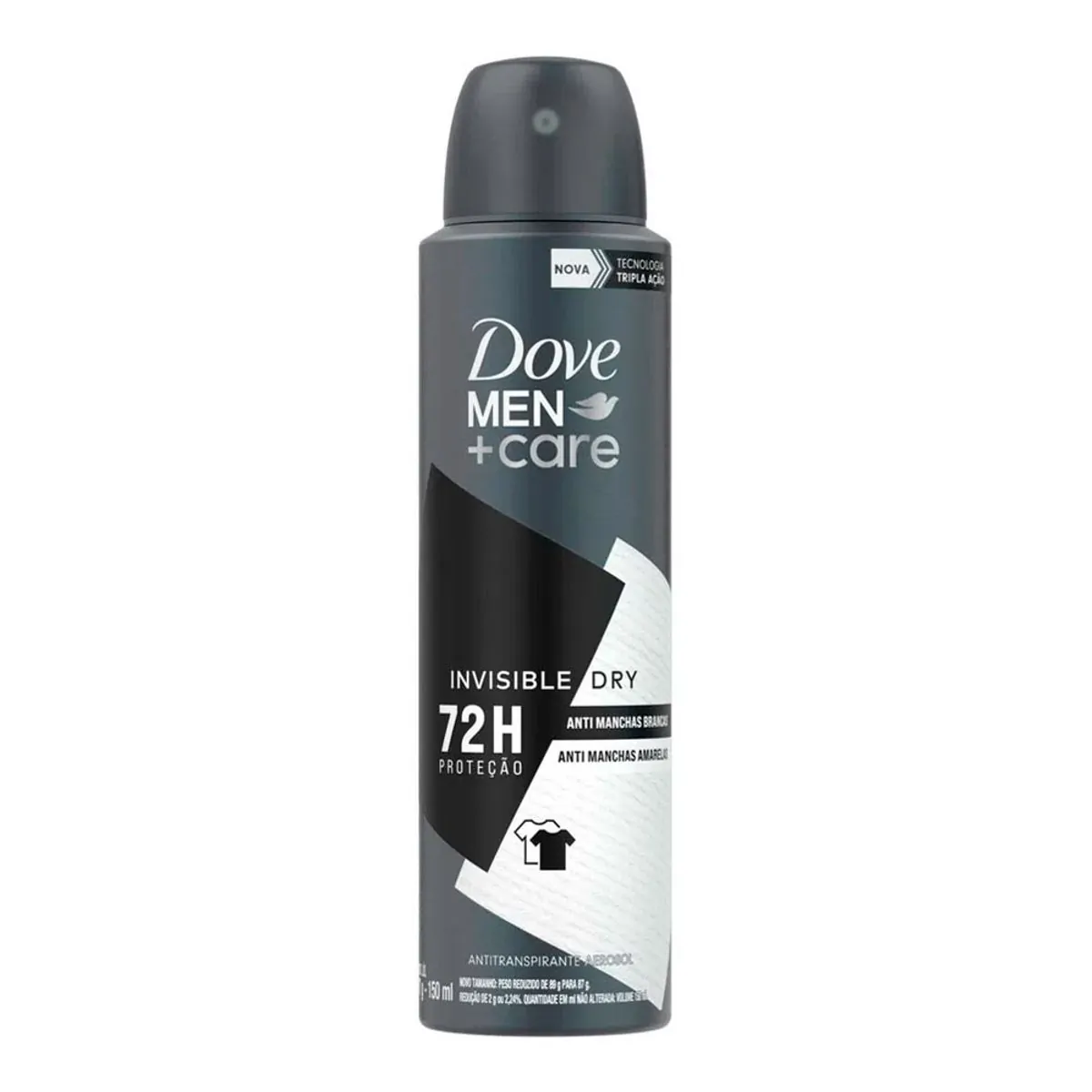 DESODORANTE AEROSOL DOVE MEN INVISIBLE DRY 150ML
