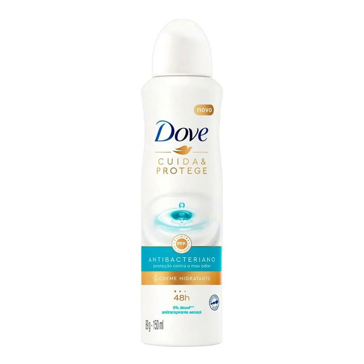 DESODORANTE AEROSOL DOVE WOMEN ANTIBACTERIAL 150ML