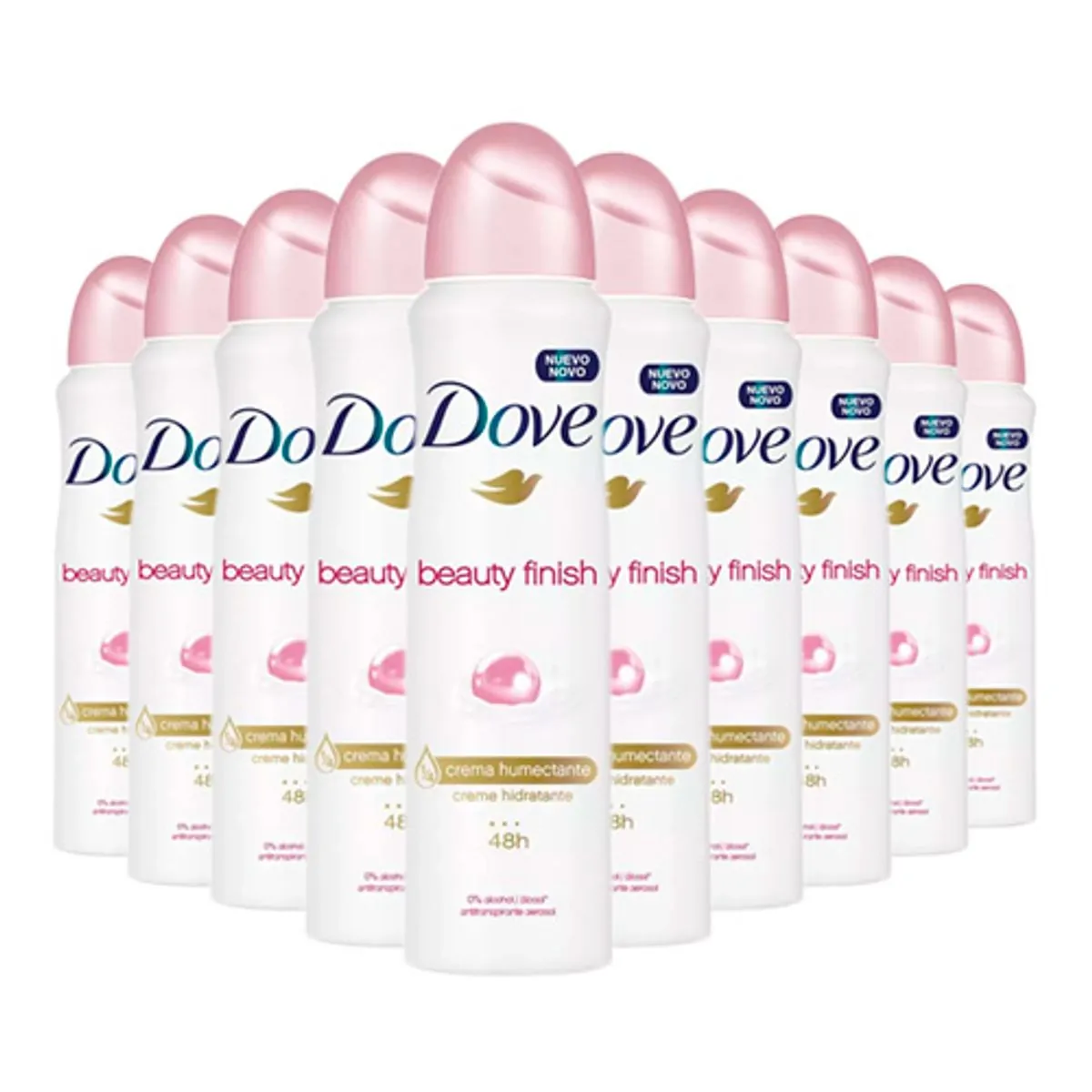DESODORANTE AEROSOL DOVE WOMEN BEAUTY FINISH 150ML