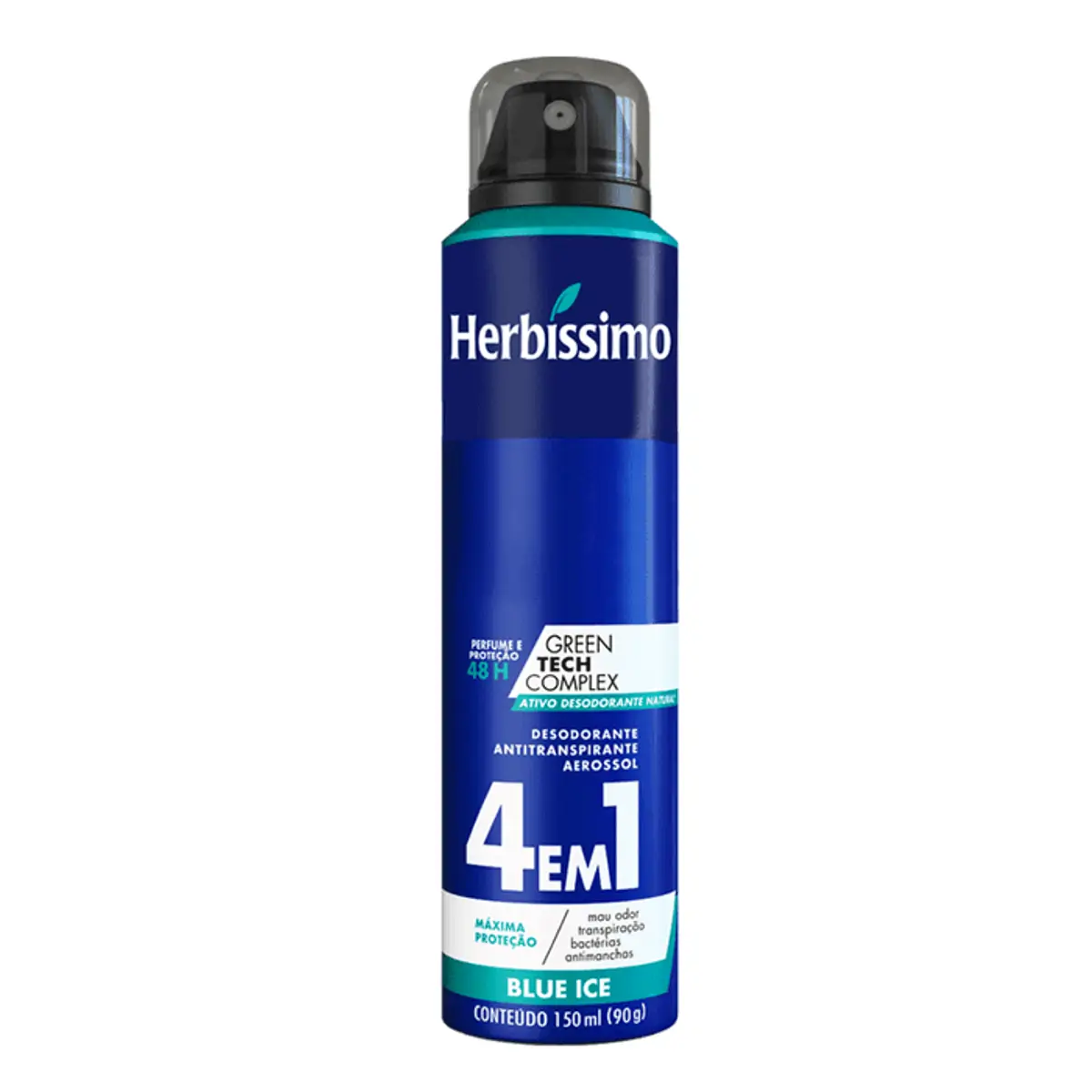 DESODORANTE AEROSOL HERBISSIMO BLUE ICE 150ML