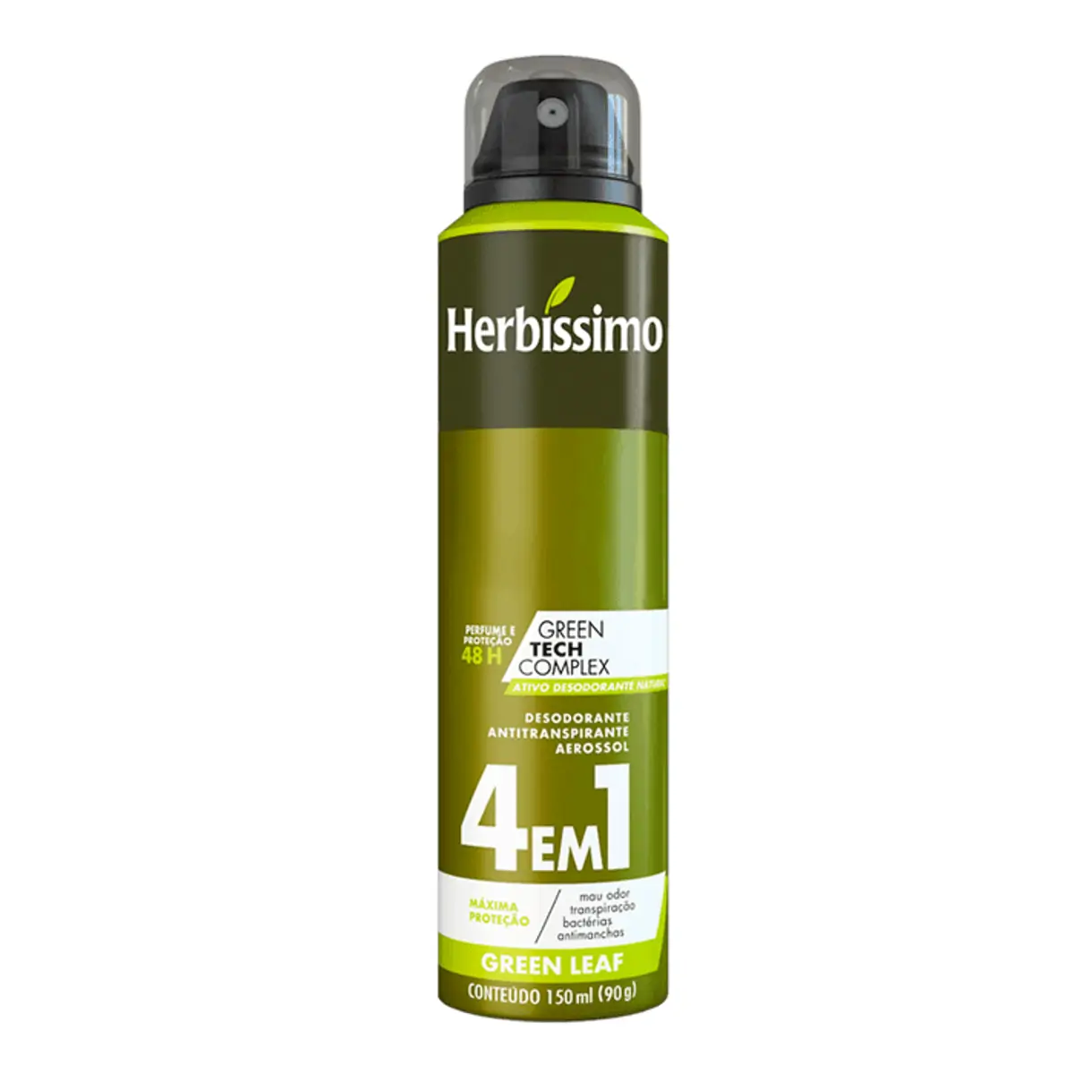 DESODORANTE AEROSOL HERBISSIMO GREEN 150ML