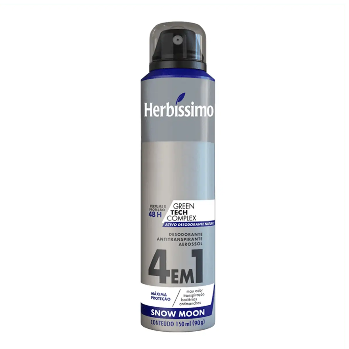 DESODORANTE AEROSOL HERBISSIMO SNOW MOON 150ML