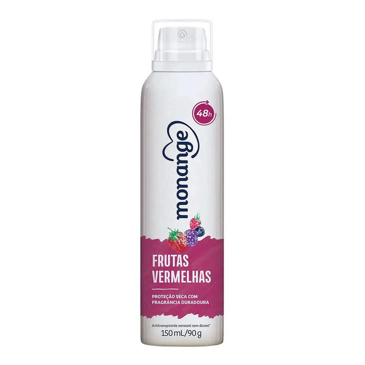 DESODORANTE AEROSOL MONANGE FRUTAS VERMELHAS 90G