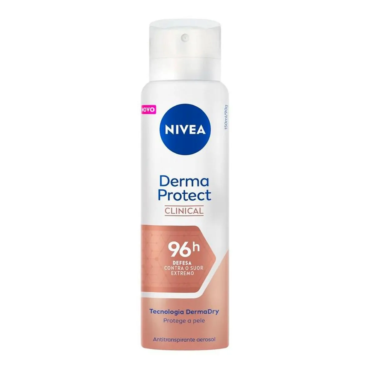 DESODORANTE AEROSOL NIVEA FEMININO CLINICAL DARK PROTECT 150ML