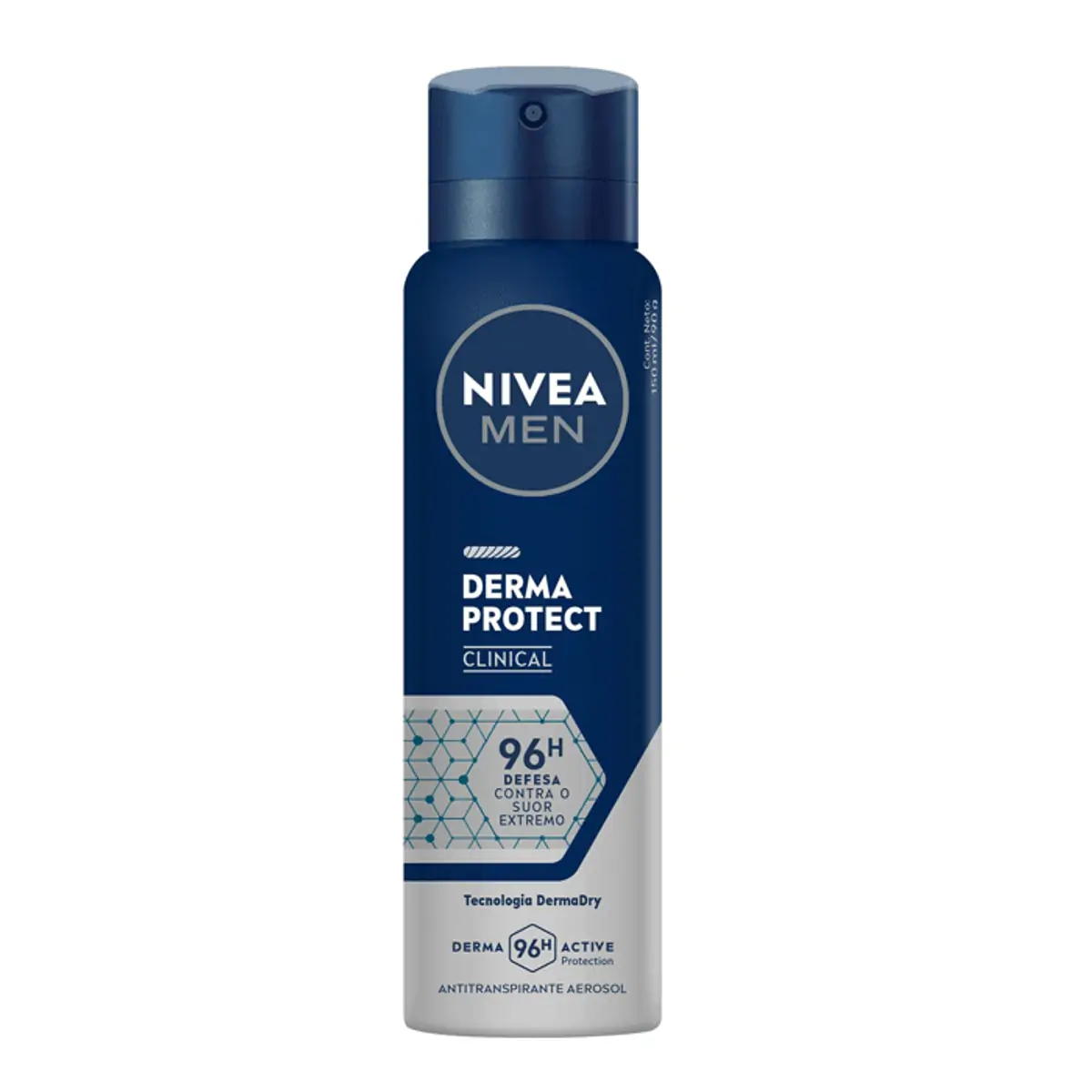 DESODORANTE AEROSOL NIVEA MASCULINO CLINICAL DARK PROTECT 150ML