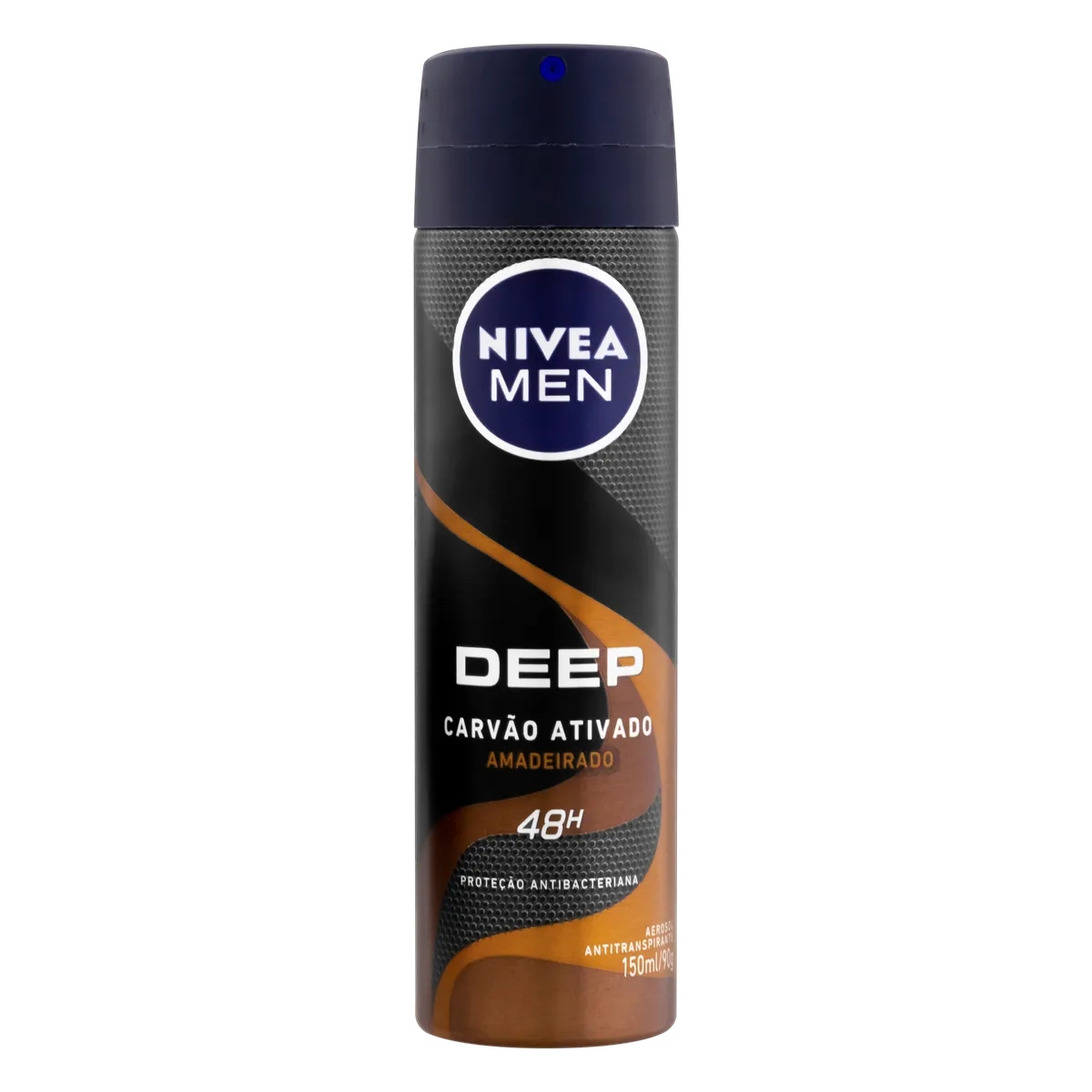 DESODORANTE AEROSOL NIVEA MASCULINO DEEP AMADEIRADO 150ML