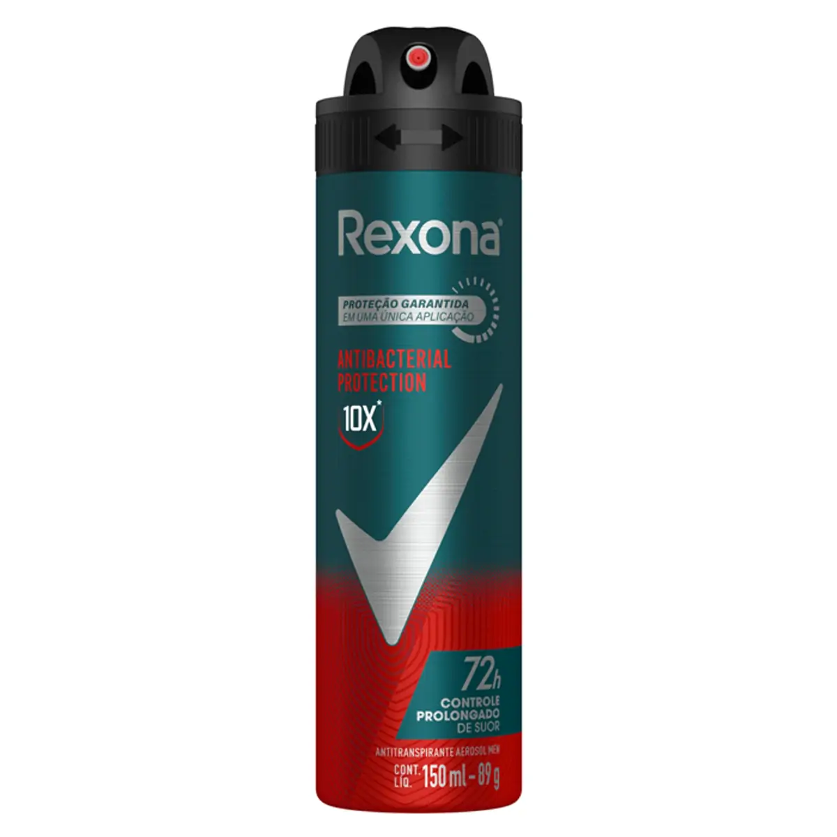DESODORANTE AEROSOL REXONA MEN PROTECAO ANTIBACTERIAL 150ML