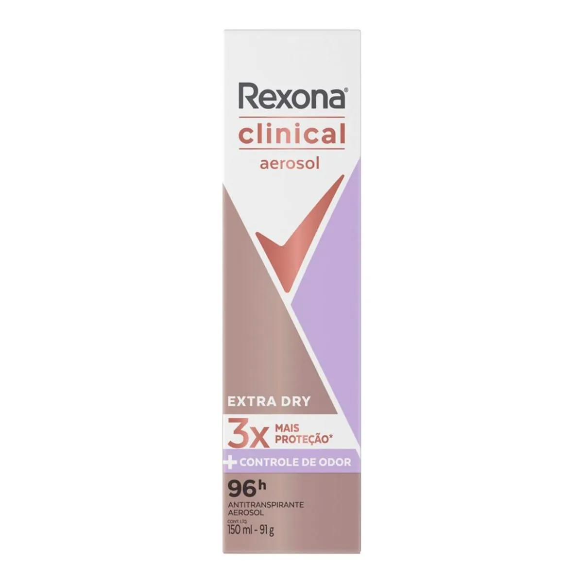 DESODORANTE AEROSOL REXONA WOMEN CLINICAL EXTRA DRY 150ML