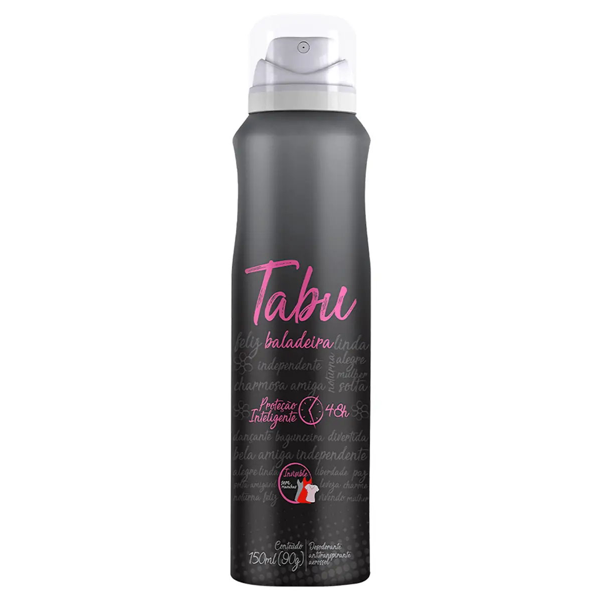 DESODORANTE AEROSOL TABU BALADEIRA 150ML