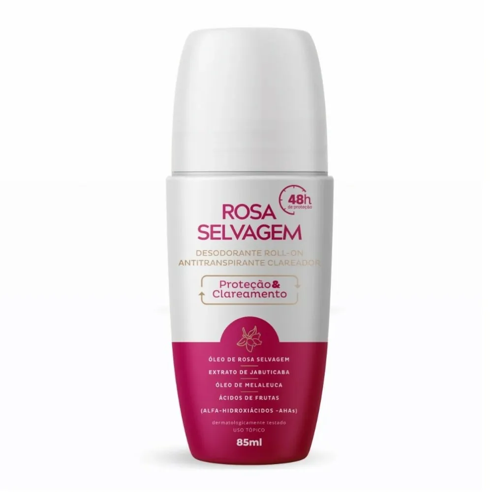 DESODORANTE ANTITRANSPIRANTE ROSA SELVAGEM 85ML