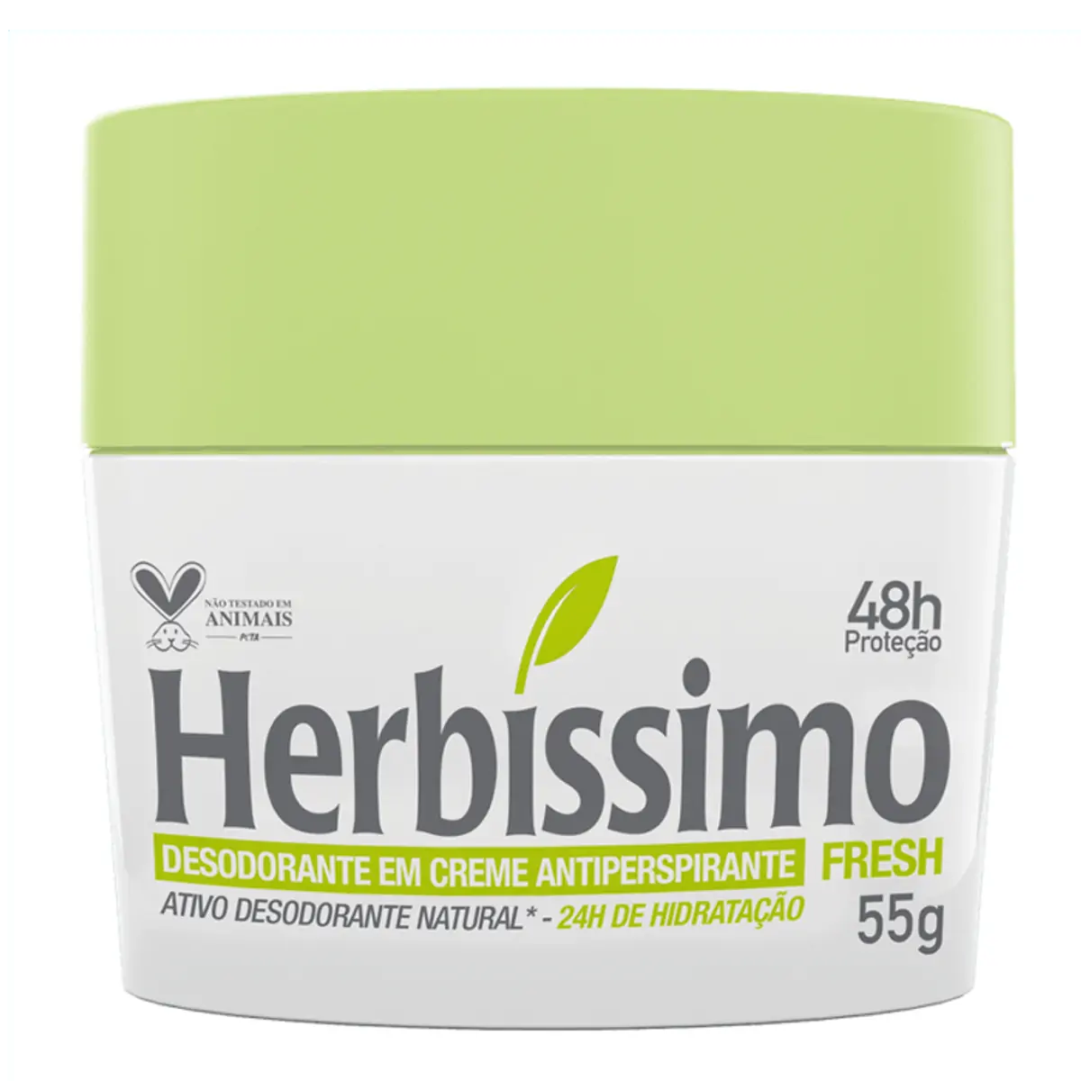 DESODORANTE CREME HERBISSIMO FRESH 55G