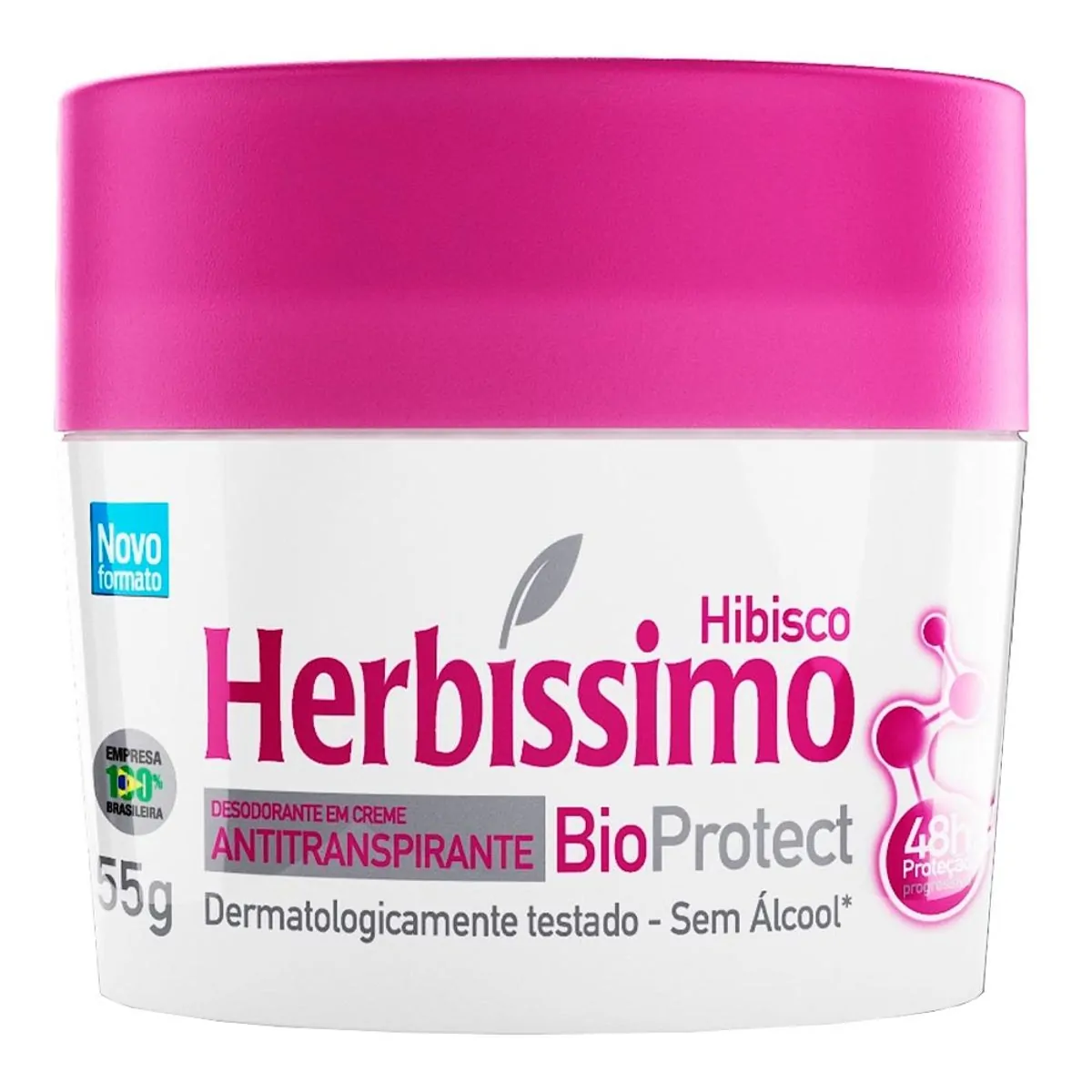 DESODORANTE CREME HERBISSIMO HIBISCO 55G