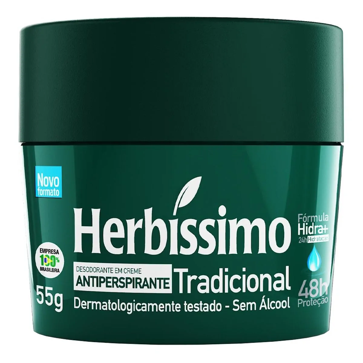 DESODORANTE CREME HERBISSIMO TRADICIONAL 55G