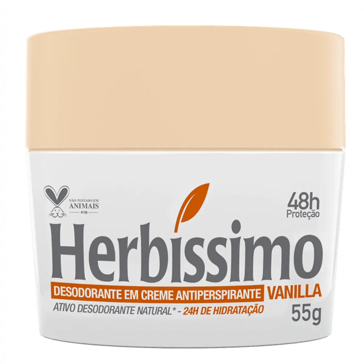 DESODORANTE CREME HERBISSIMO VANILLA 55G