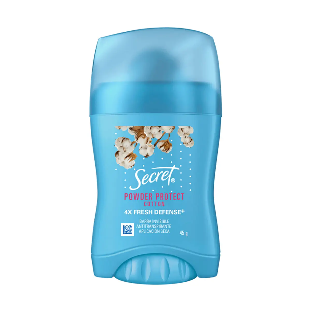 DESODORANTE EM BARRA SECRET COTTON 45G