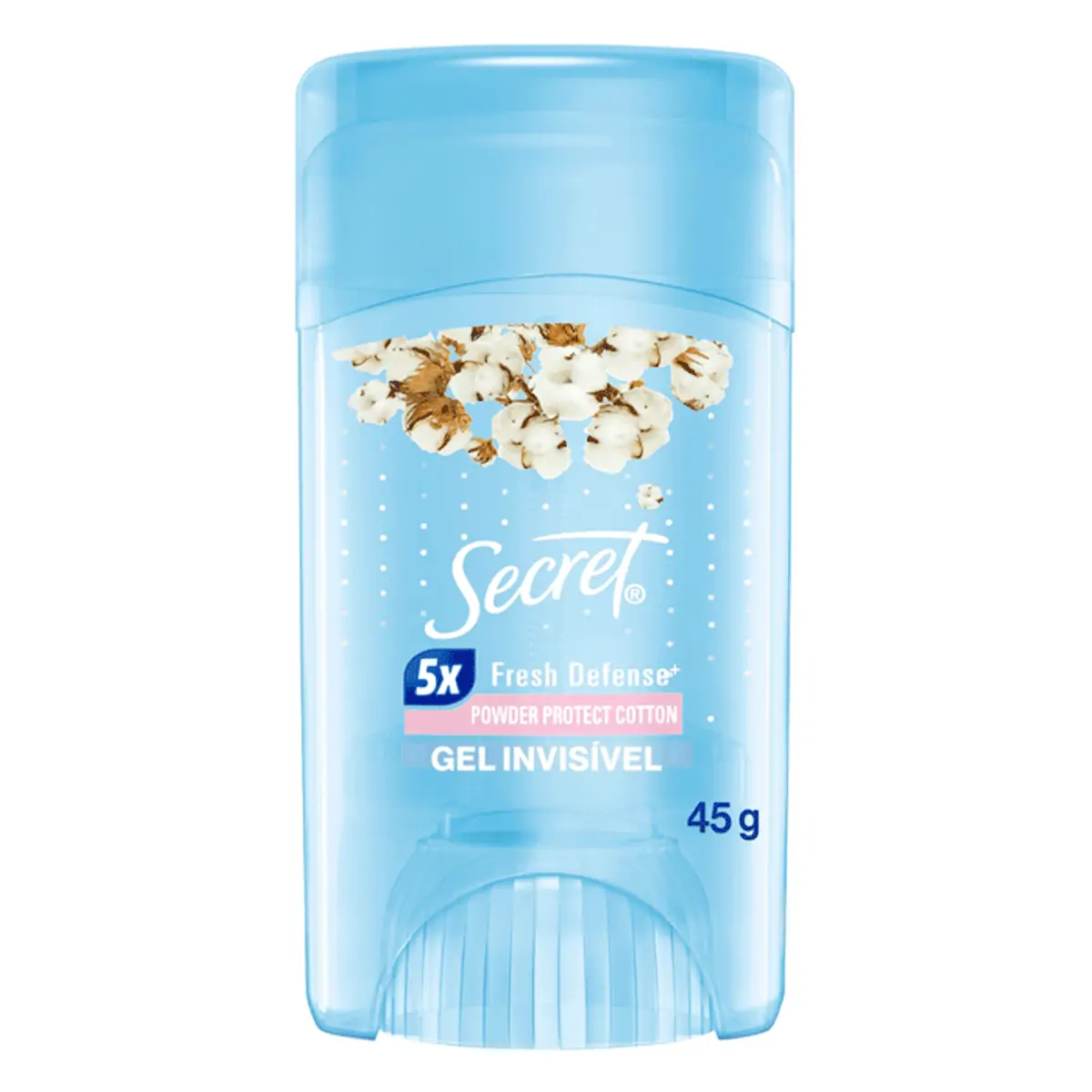DESODORANTE EM GEL SECRET COTTON 45G
