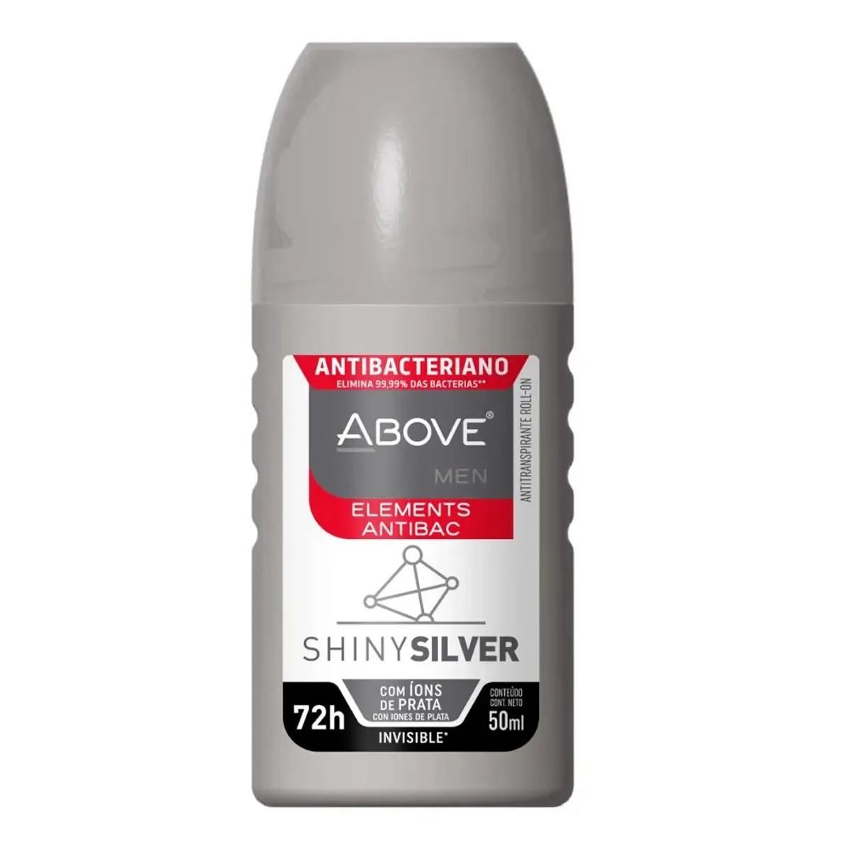 DESODORANTE ROLL ON ABOVE SILVER 50ML