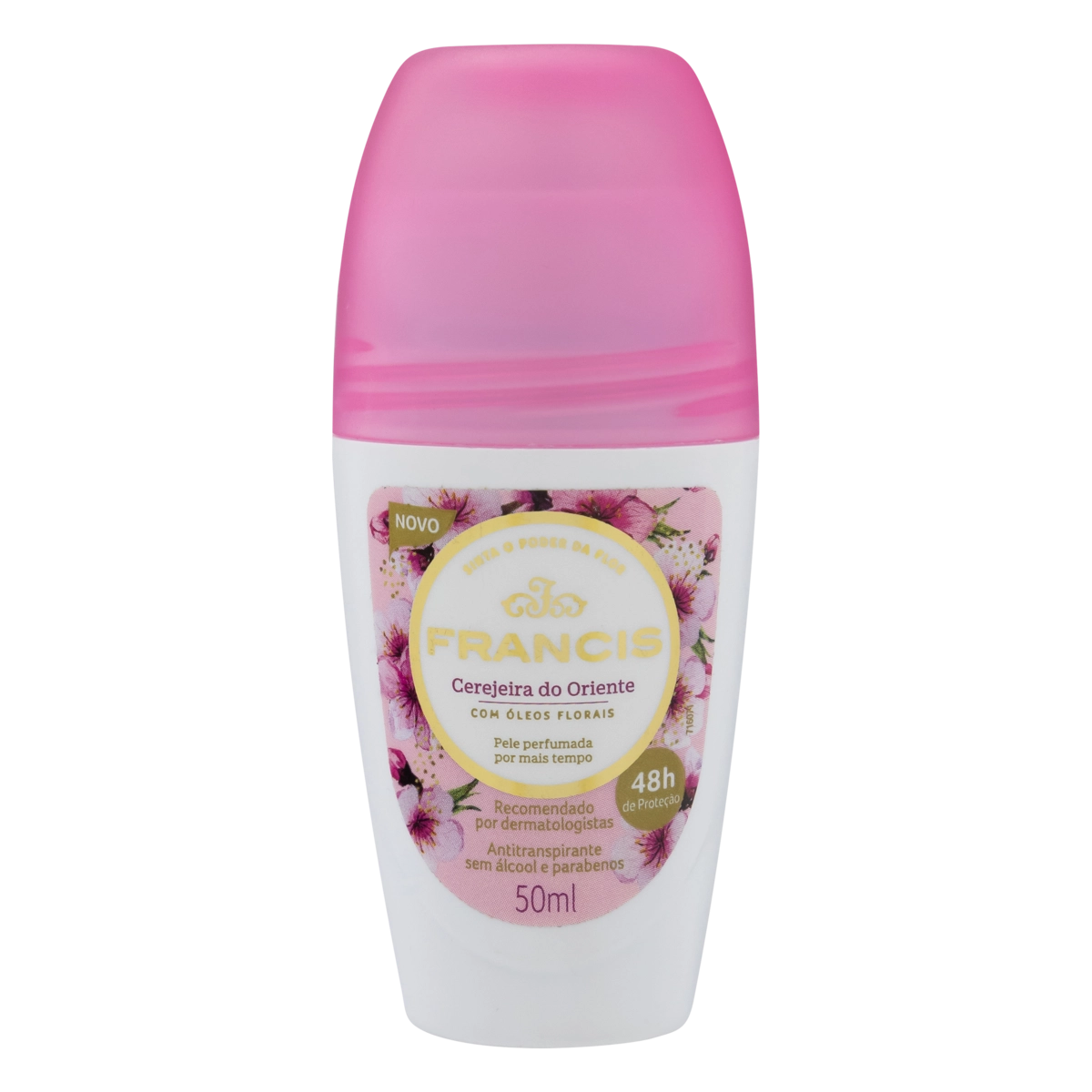 DESODORANTE ROLL ON FRANCIS FEMININO CLASSICO LILAS 50ML