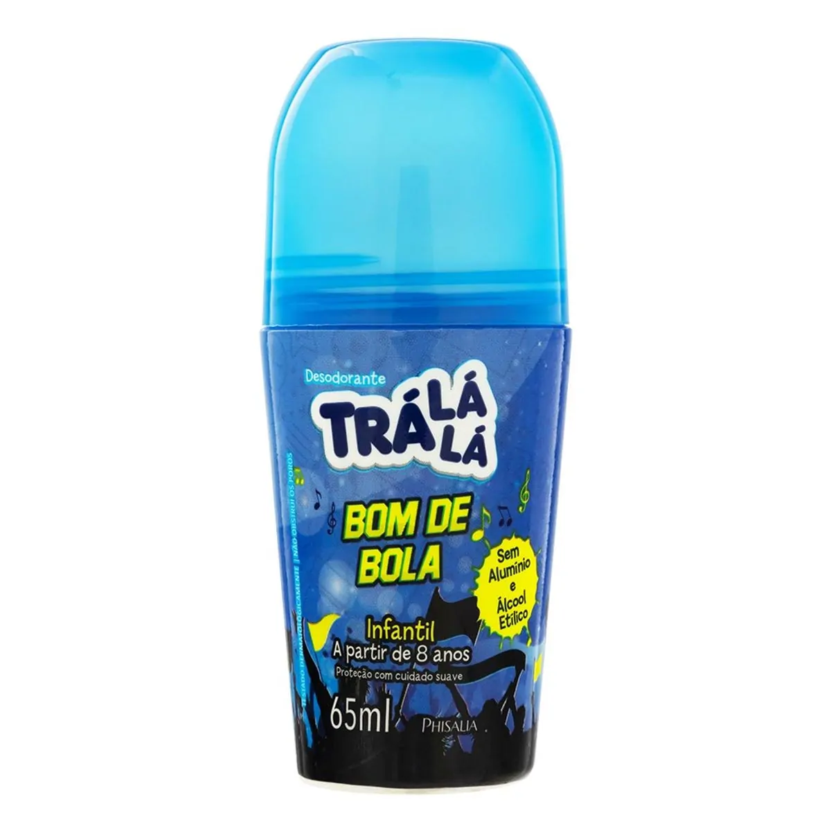 DESODORANTE ROLL ON INFANTIL TRA LA LA KIDS BOM DE BOLA 65ML