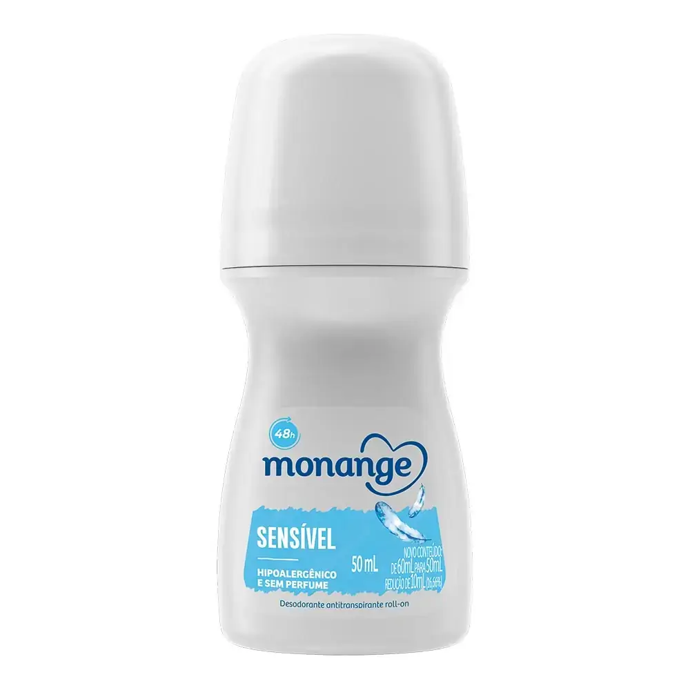 DESODORANTE ROLL ON MONANGE SENSIVEL 50ML