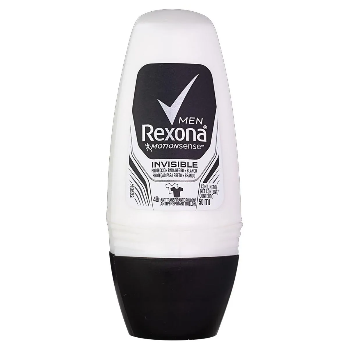 DESODORANTE ROLL ON REXONA MEN INVISIBLE 50ML