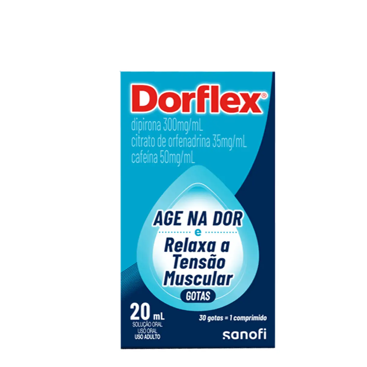 Thumbnail de DORFLEX 35MG+300MG+50MG/ML SOLUCAO ORAL FRASCO COM 20ML