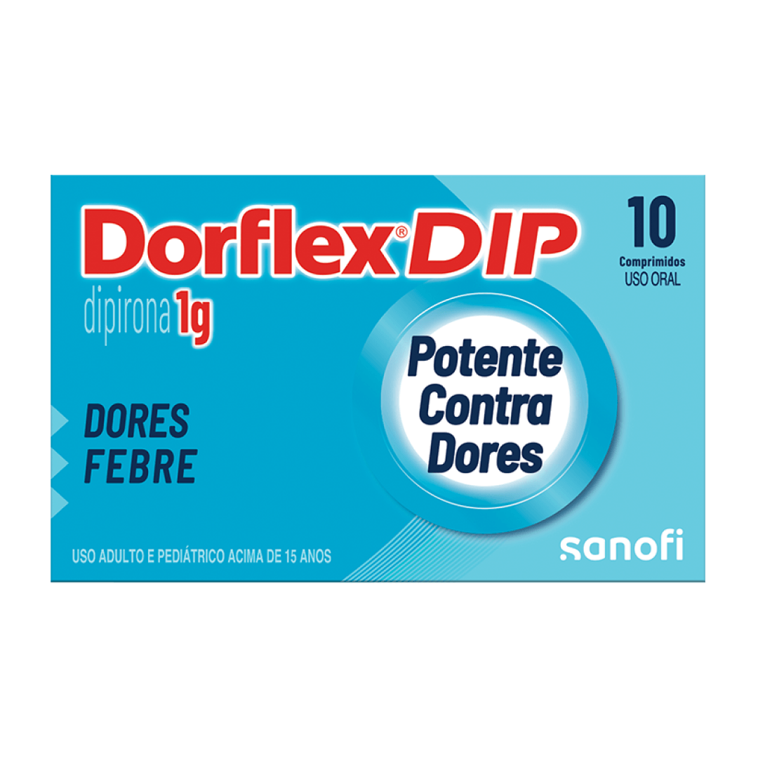 DORFLEX DIP 1G CAIXA COM 10 COMPRIMIDOS