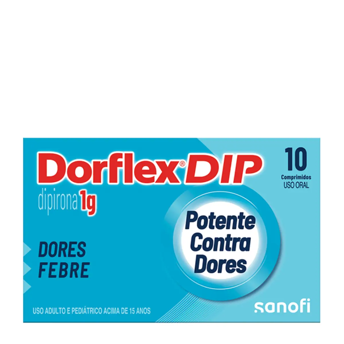 Thumbnail de DORFLEX DIP 1G CAIXA COM 10 COMPRIMIDOS