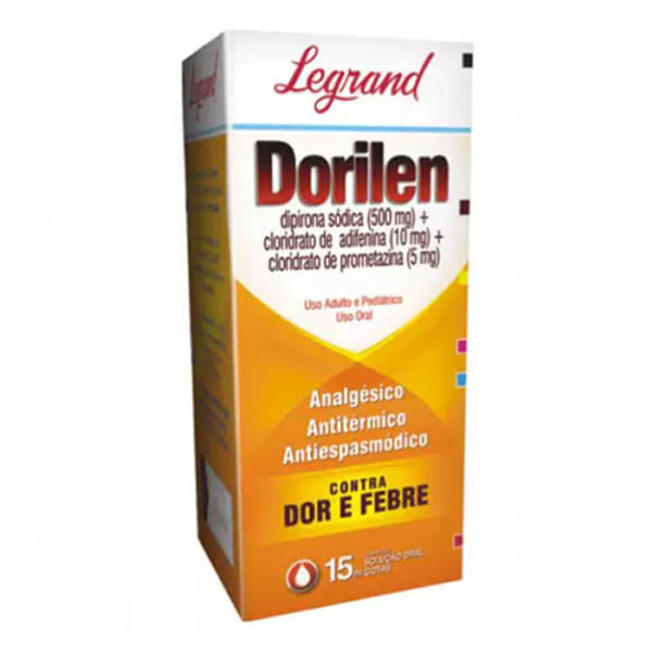 DORILEN SOLUCAO FRASCO GOTAS COM 15ML
