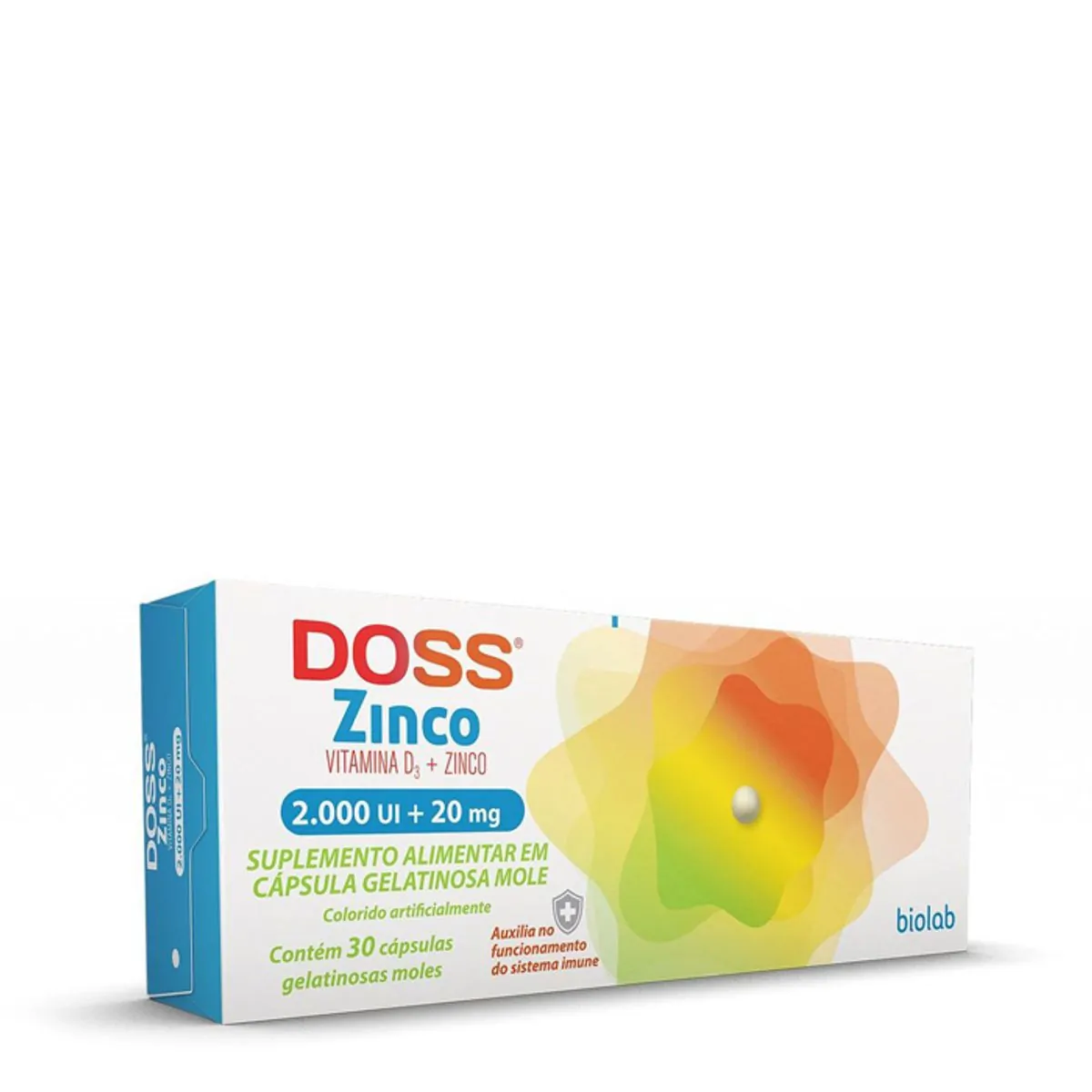 DOSS 2000UI+20MG CAIXA COM 30 CAPSULAS