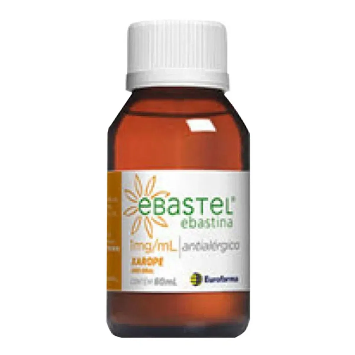 EBASTEL XAROPE FRASCO COM 60ML