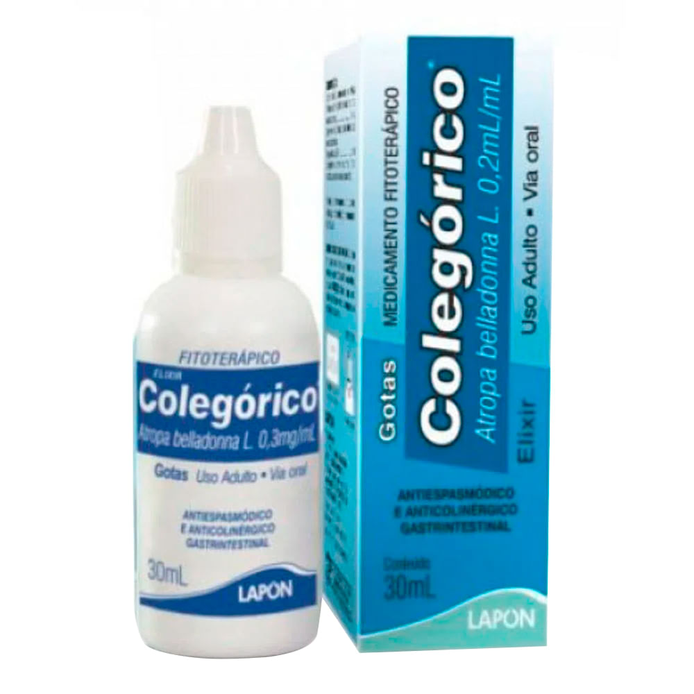 ELIXIR COLEGORICO 30ML GOTAS