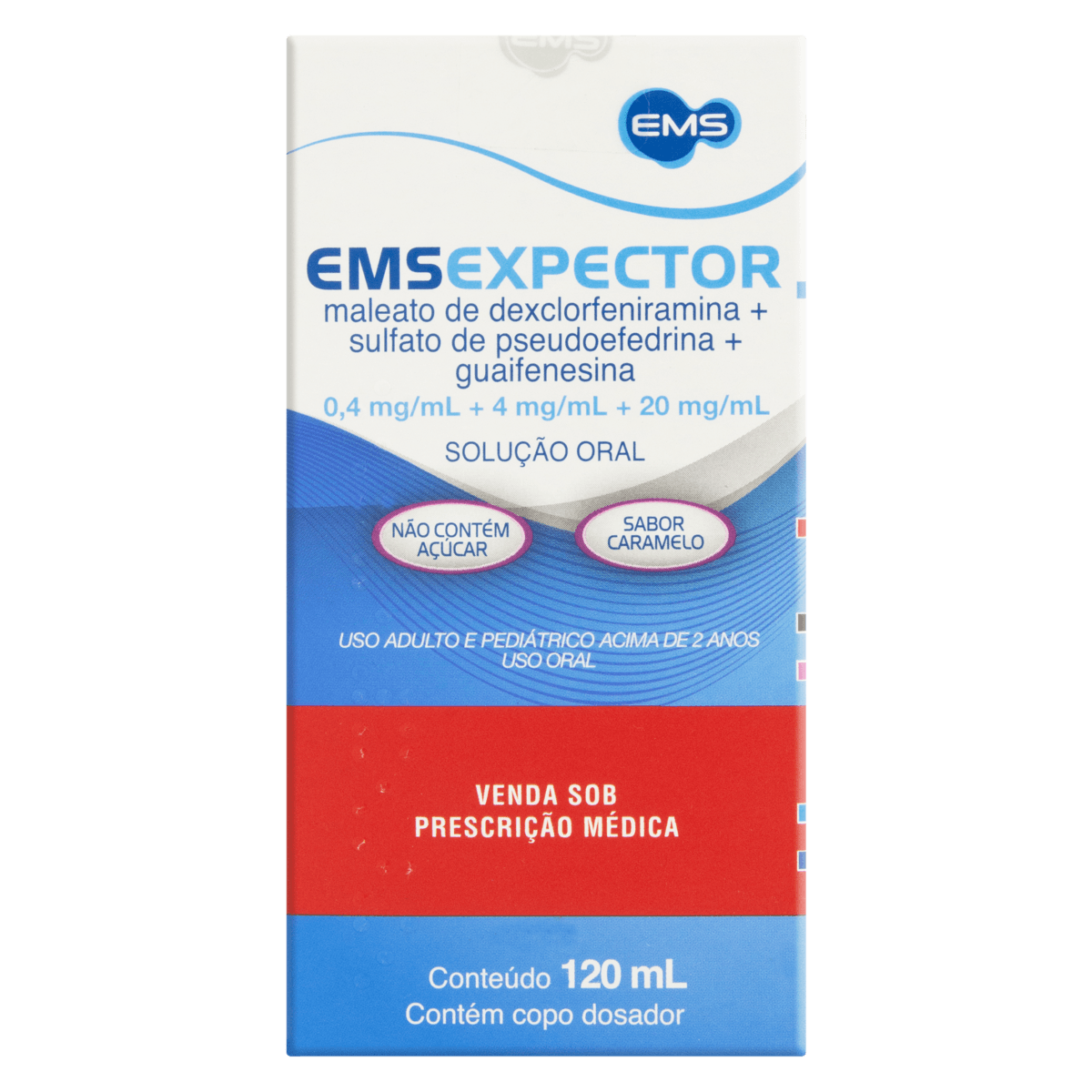 EMSEXPECTOR XAROPE FRASCO COM 120ML