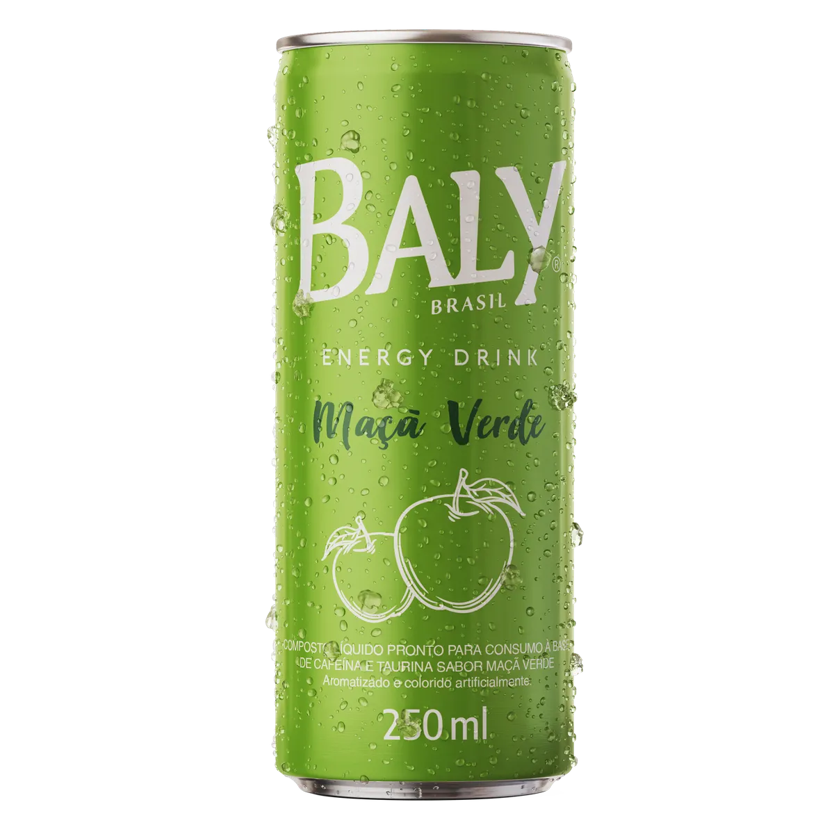 ENERGETICO BALY MACA VERDE LATA 250ML